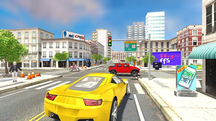 Car Driving School Sim 3d游戏截图