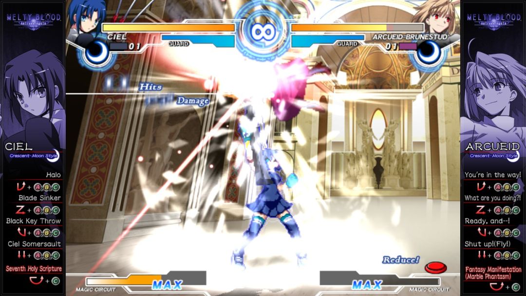 Melty Blood Actress Again Current Code游戏截图