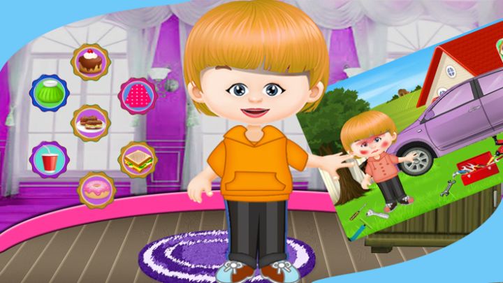 艾尔莎洗车及维修店游戏截图