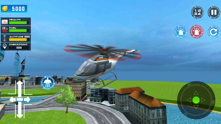 Helicopter Rescue Missions Sim游戏截图