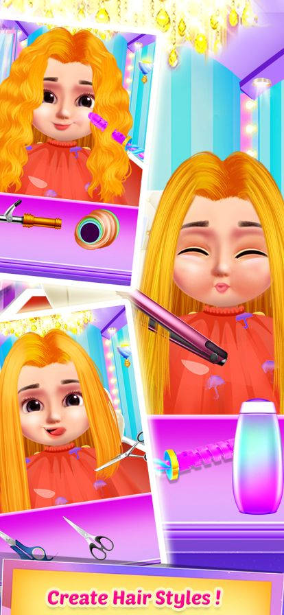 Bella Doll Hairs Beauty Salon游戏截图