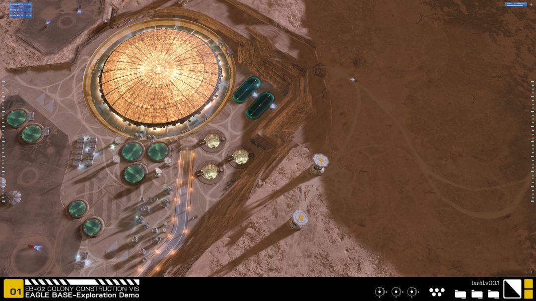 Project Eagle: A 3D Interactive Mars Base游戏截图