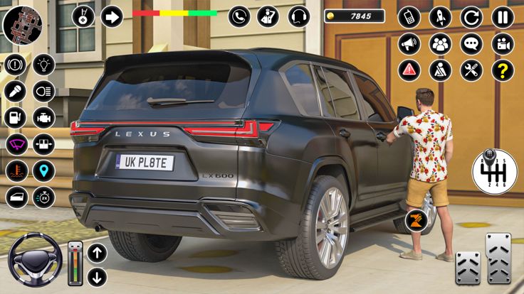 Fury Car Parking Game 3D游戏截图