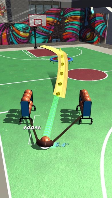 Slingshot Basketball!游戏截图