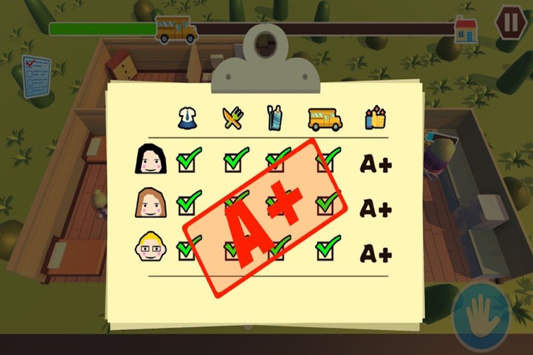 三个熊孩子的一天游戏截图