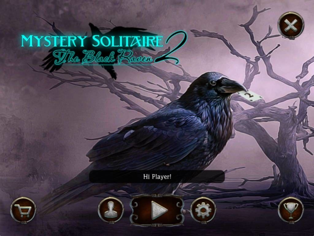 Mystery Solitaire. The Black Raven 2游戏截图