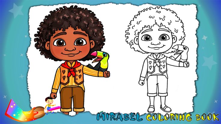 Mirabel Coloring Book游戏截图