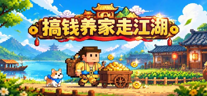 搞钱养家走江湖 封面