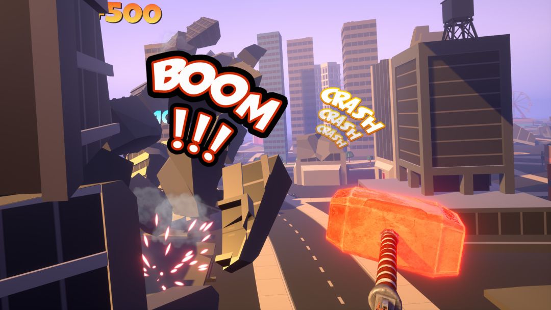 VRobot: VR Giant Robot Destruction Simulator游戏截图