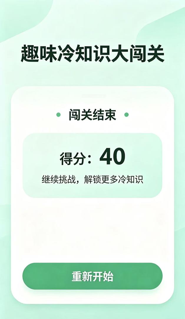 趣味冷知识大闯关游戏截图