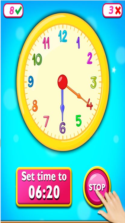 Time Telling Quiz Puzzle游戏截图