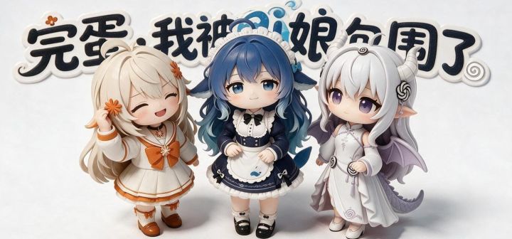 完蛋我被ai娘包围了 封面