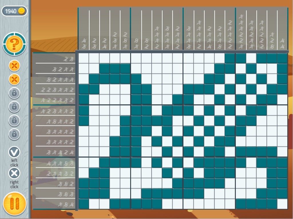 Thanksgiving Day Griddlers游戏截图