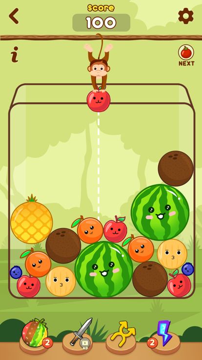 Watermelon Game Suika Land游戏截图