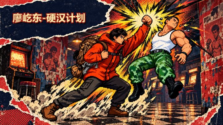 廖屹东-硬汉计划 封面
