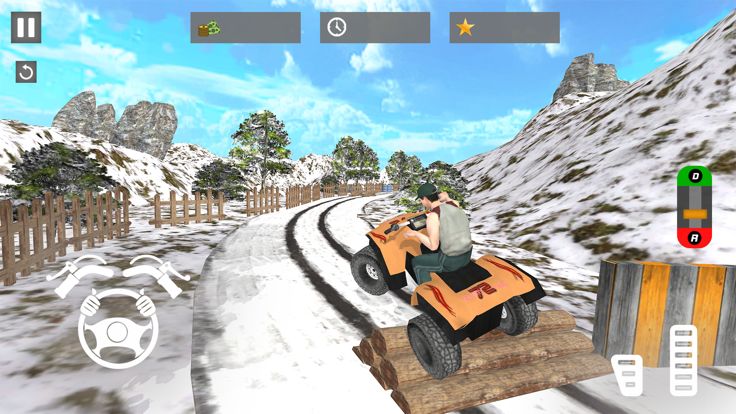 Offroad Mountain ATV Truck 3D游戏截图