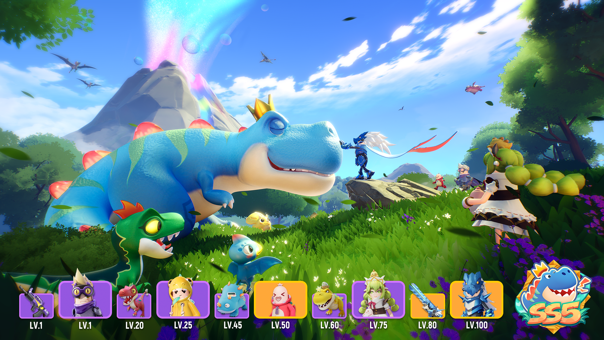 新皮肤「SS5赛季系列套装」