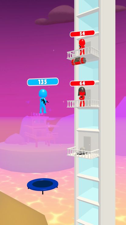 Trampoline Shot游戏截图