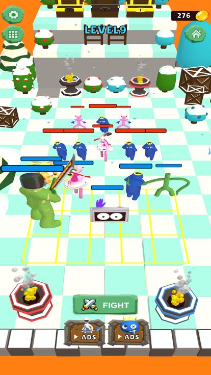 Merge Monster Blue Evolution游戏截图