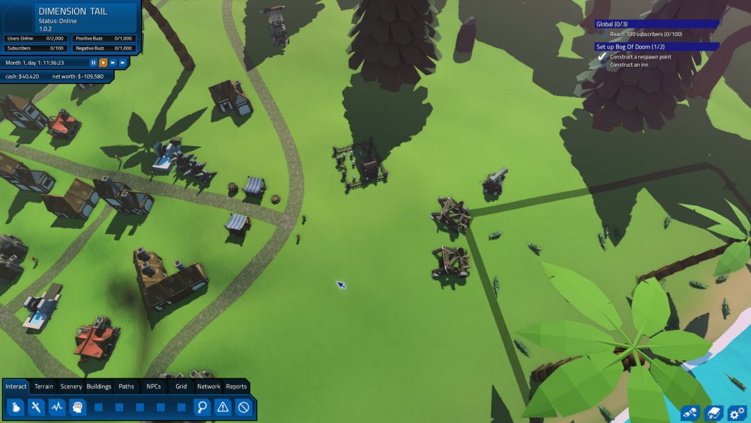 MMORPG Tycoon 2游戏截图