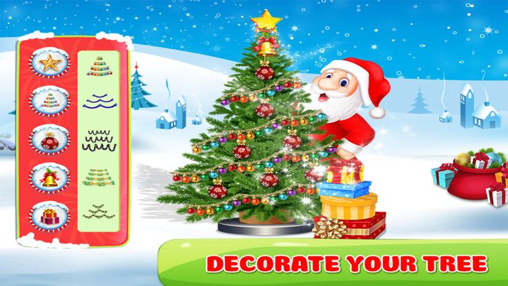 Christmas cake maker and party游戏截图