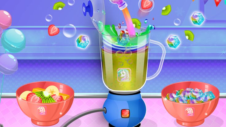 冷冻独角兽雪泥机游戏截图