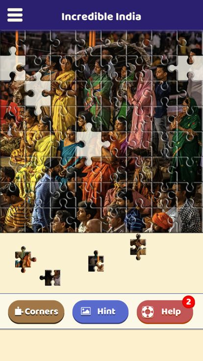 Incredible India Puzzle游戏截图