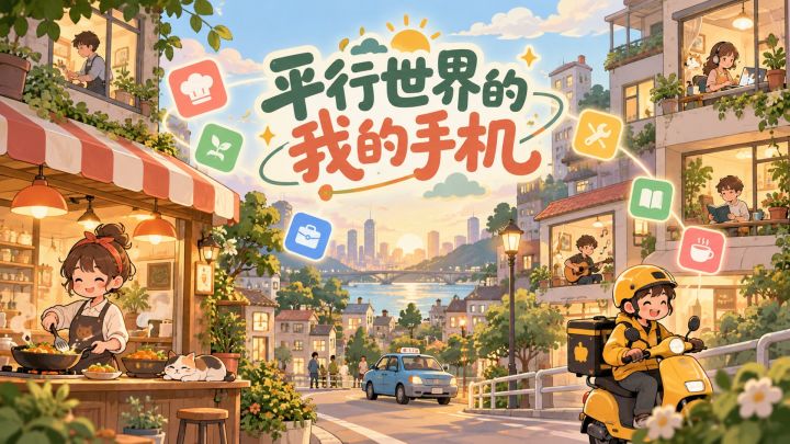 平行世界的我的手机 封面