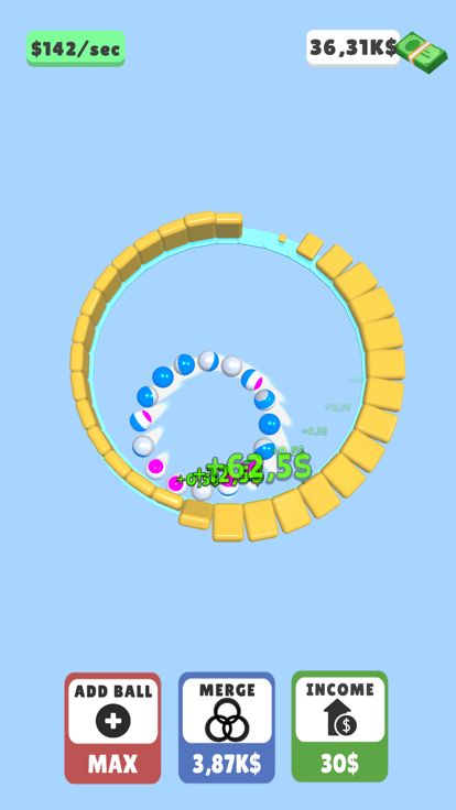 Ball Clicker ASMR游戏截图