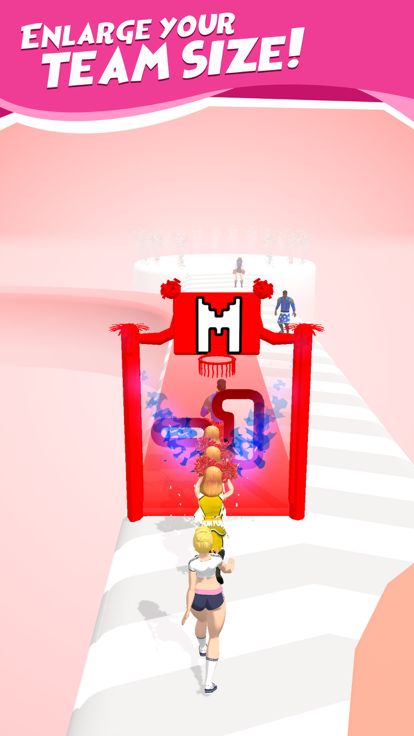 Cheerleader Stack 3D游戏截图