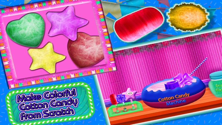 Hot Cotton Candy Maker游戏截图