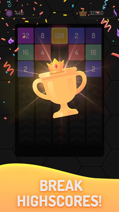 Merge Number 2048 Block游戏截图