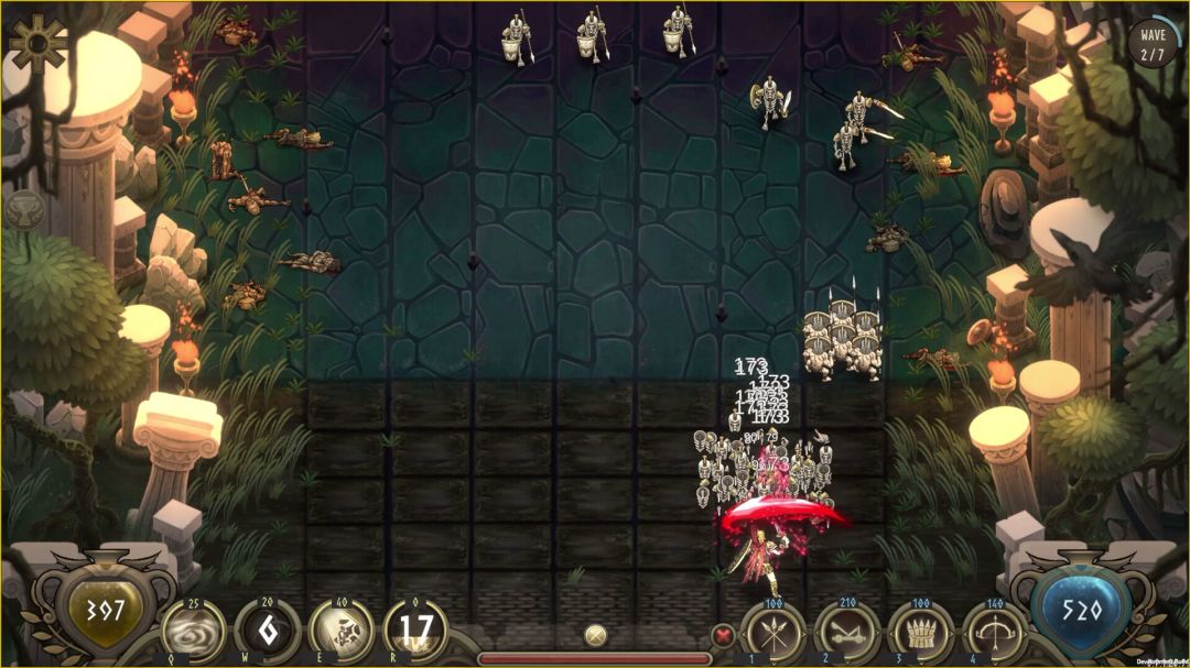 传奇重装步兵:阿拉克涅的考验游戏截图