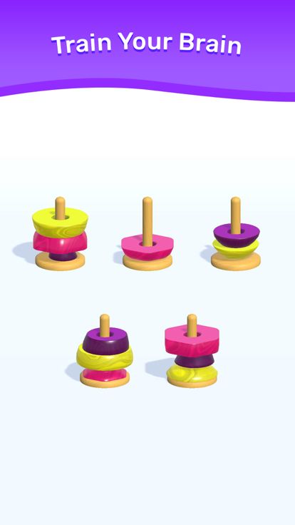 Wood Sort游戏截图