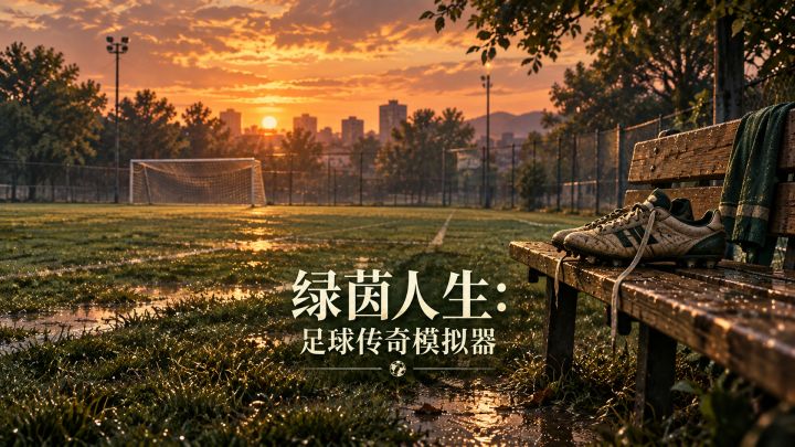 绿茵人生：足球传奇模拟器 封面