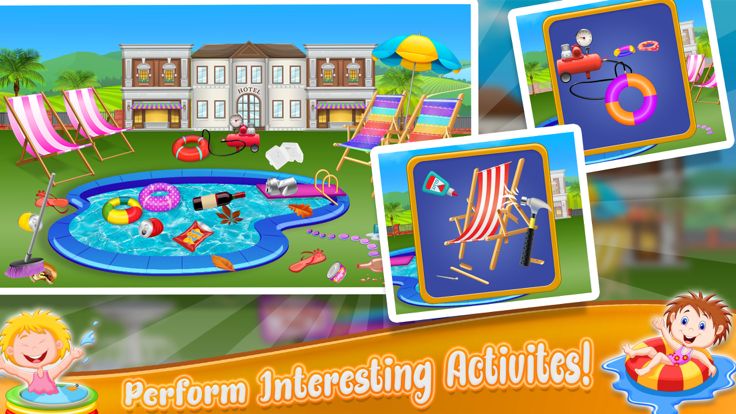女孩酒店度假村经理游戏截图