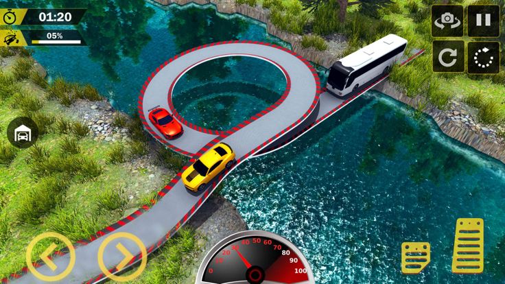 Impossible Bridge VS Car Crash游戏截图