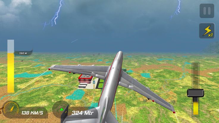 平面 航班 飞行员 模拟器游戏截图