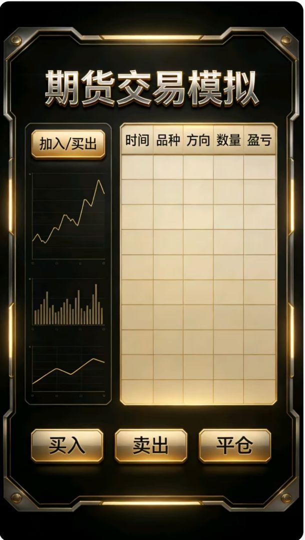 模拟股票基金游戏截图