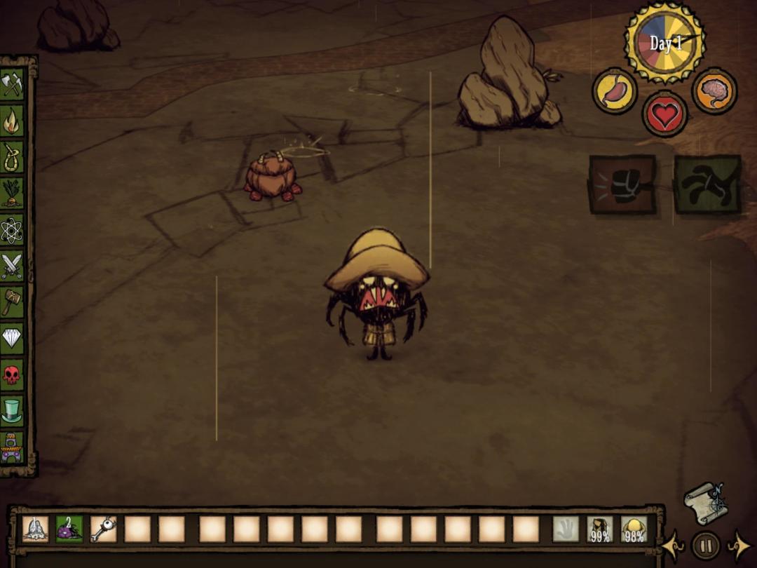 Don't Starve: Pocket Edition游戏截图