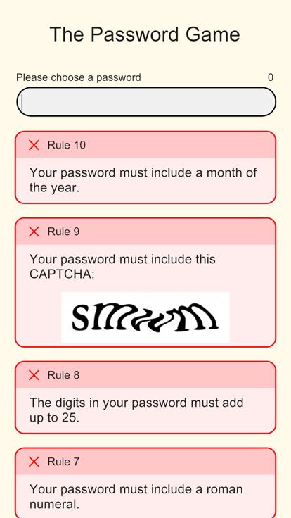 Password Game: IQ Challenge游戏截图
