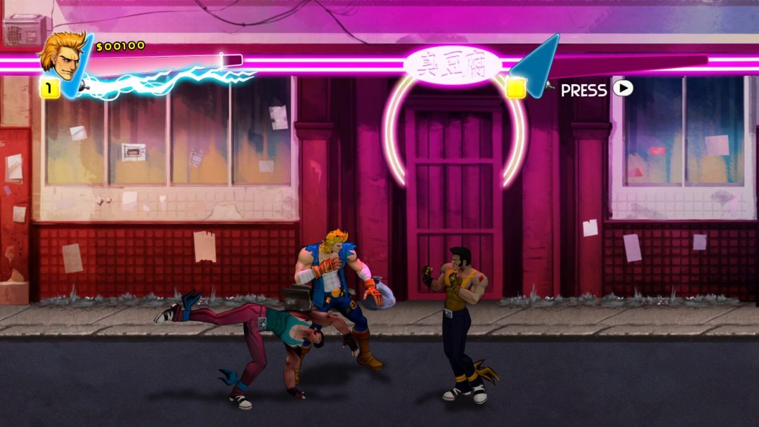 Double Dragon: Neon游戏截图