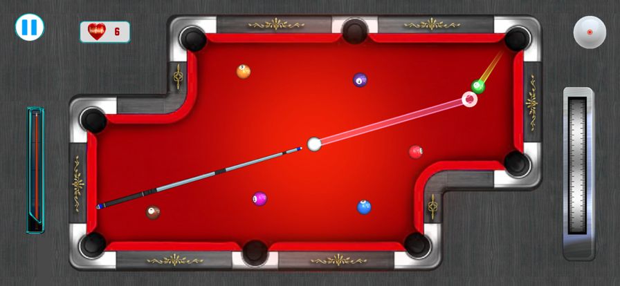 台球 斯诺克 8 球池游戏截图