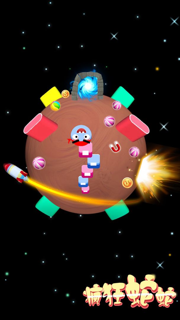 疯狂蛇蛇游戏截图