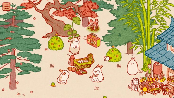 兔岛-模拟经营手绘风治愈游戏游戏截图