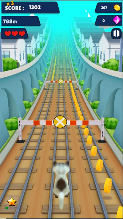 Cat Run 3D游戏截图