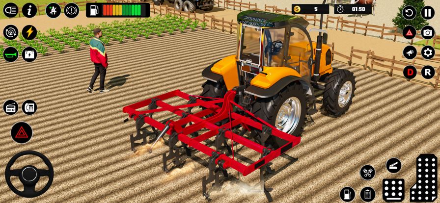 Farm Tractor Games Simulator游戏截图
