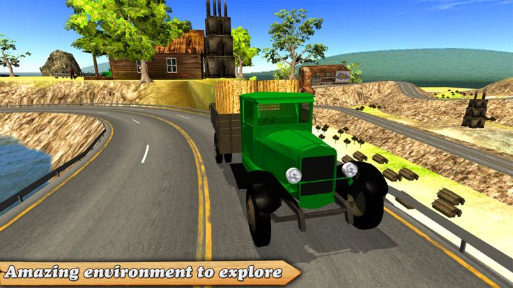 农用车Simulator-3D运输拖车游戏游戏截图