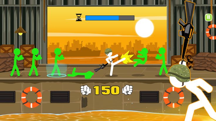 Stick Warrior : Action Game游戏截图