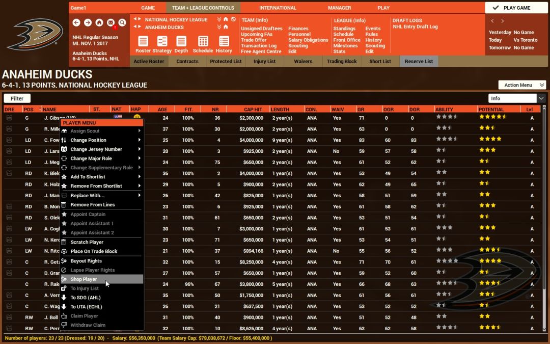 Franchise Hockey Manager 4游戏截图